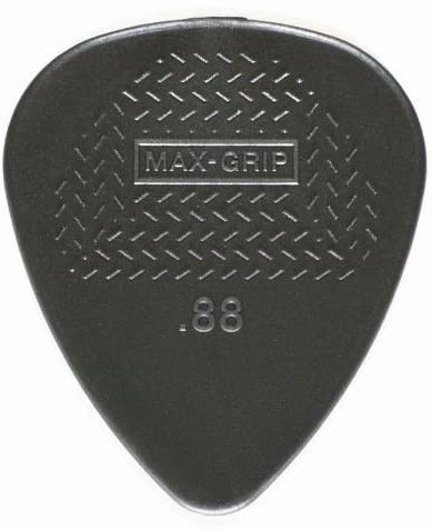 Dunlop 449P.88 Nylon Max Grip Guitar Pick Player Pack (Pack of 12)