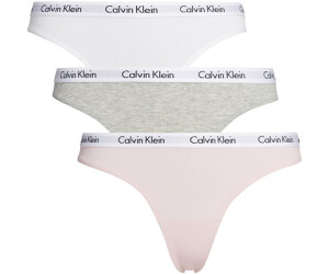 Calvin Klein Carousel - Pack Preisvergleich (000QD3587E) ab Preise) bei 23,99 2024 Thongs (Februar 3 | €