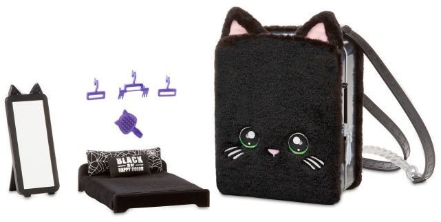 MGA Entertainment Na! Na! Na! Surprise Backpack Playset black