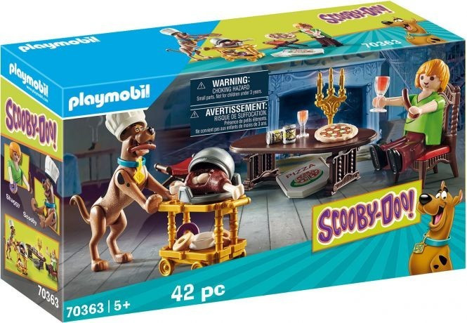 Photos - Toy Car Playmobil SCOOBY-DOO! Dinner with Shaggy  (70363)