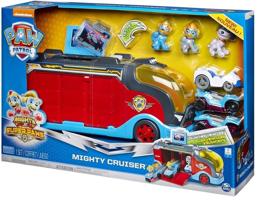 Zoob Paw Patrol Mighty Pups Super Paws Mighty Cruiser