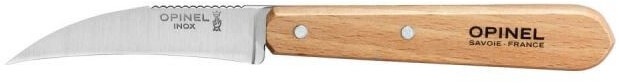 Opinel Paring Knife Curved Blade Beech