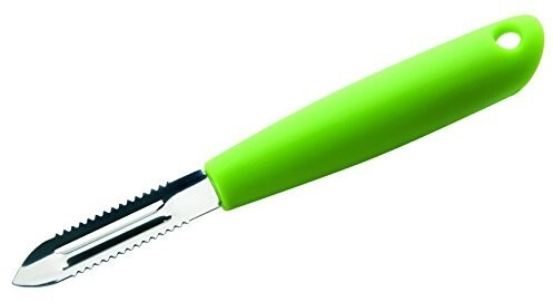 ibili 742800 Vegetable peeler stainless steel / plastic green 19 x 2 x 2 cm