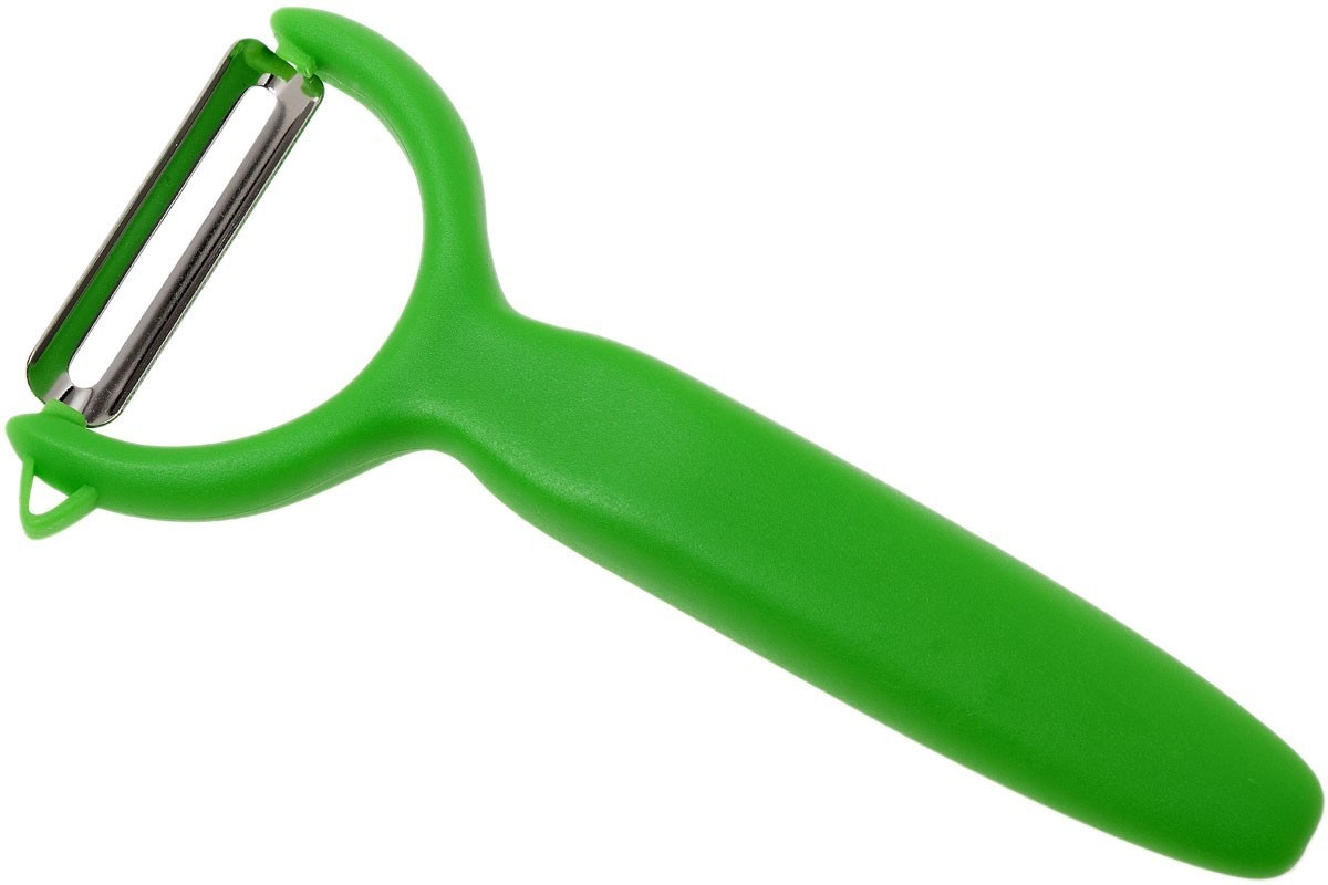 Wüsthof Vegetable peeler, stainless steel, green, 14.8 x 7 x 1.2 cm