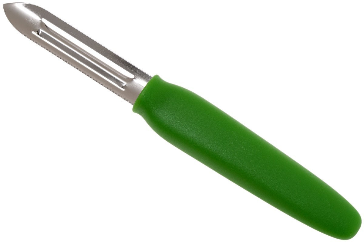 Wüsthof Vegetable peeler, stainless steel, green, 17.5 x 2.5 x 1.9 cm