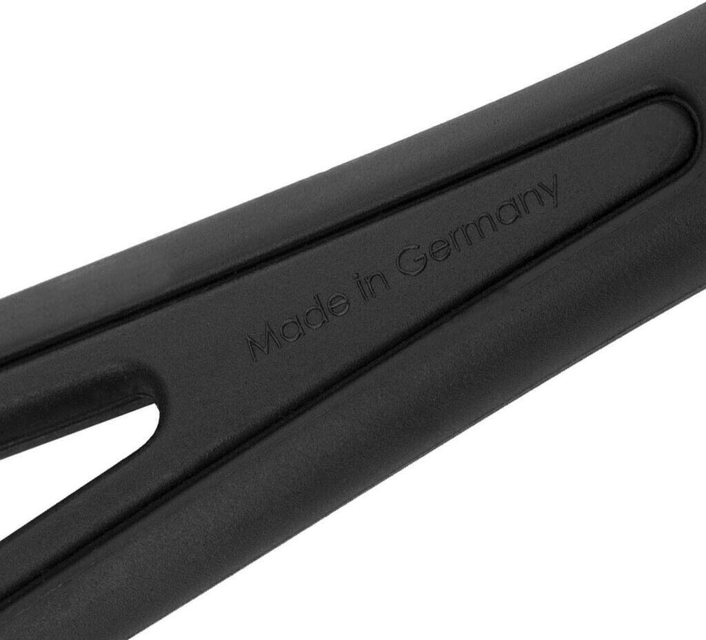 Westmark Vegetable peeler, ground blade tip, 18.5 x 2.7 cm, Gentle, plastic / stainless steel, black / silver, 28062270