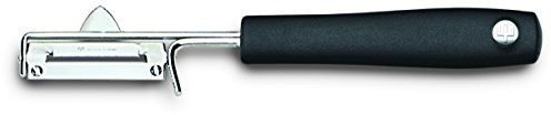 Wüsthof Silverpoint vegetable peeler, stainless steel, black, 19 x 4.2 x 1.7 cm