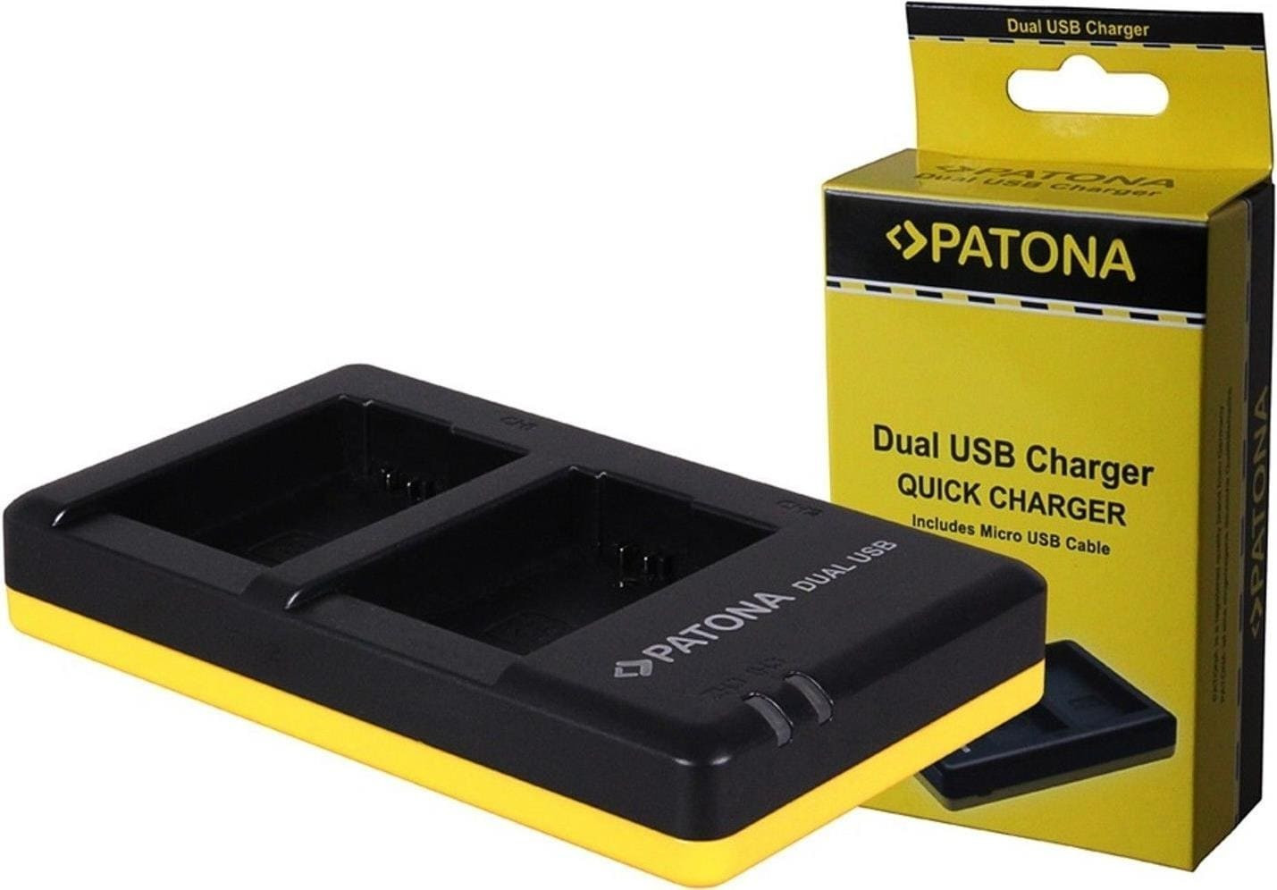 Patona Dual Quick-Charger f. Sony NP-BX1
