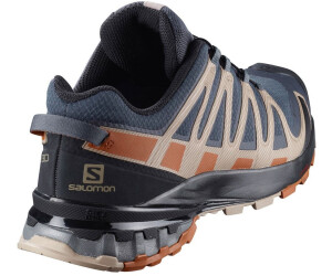 Salomon Zapatilla XA PRO 3D v8 GTX Ebony Caramel Cafe Gris Hombre