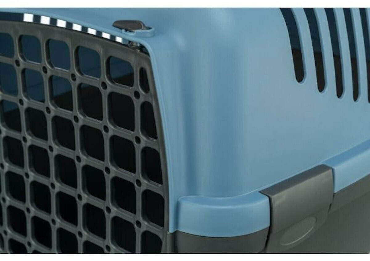 Trixie Caisse de transport pour chat Capri II gris foncé/bleu pastel Trixie Caisse de transport pour chat Capri II gris foncé/bleu pastel
