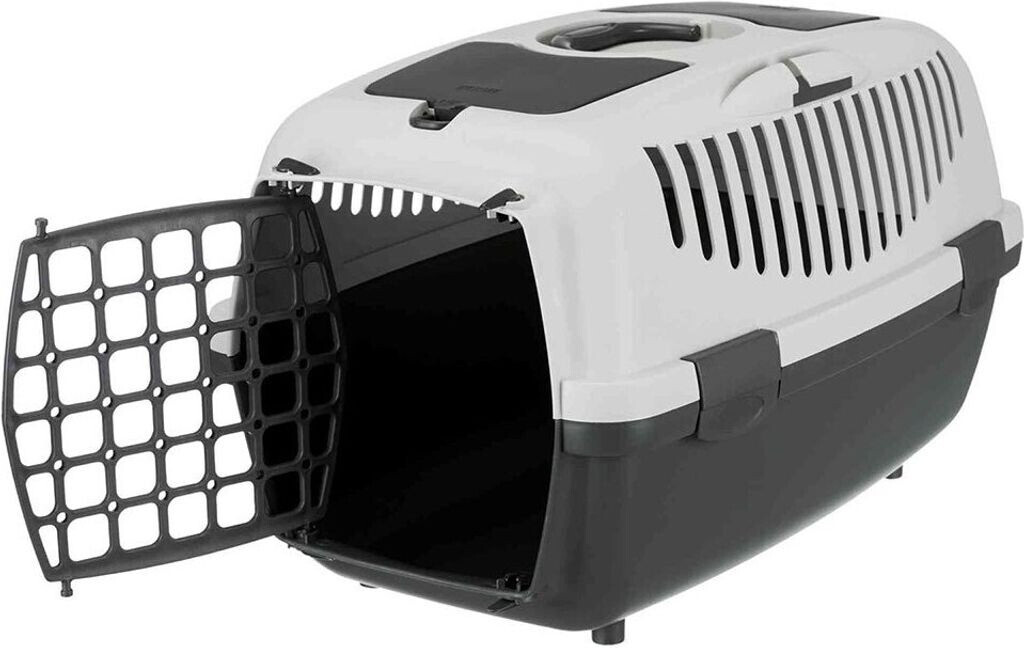 Trixie Caisse de transport pour chat Capri II gris foncé/gris clair Trixie Caisse de transport pour chat Capri II gris foncé/gris clair