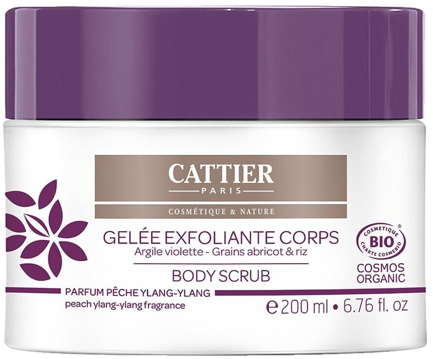 Cattier Purple Healing Clay Body Scrub (200ml)
