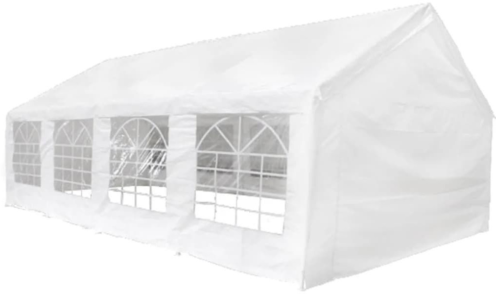 VidaXL Pavilion 8x4m white