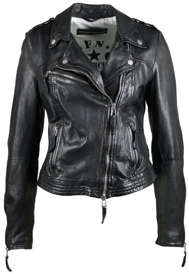 Freaky Nation Jacket Idol black