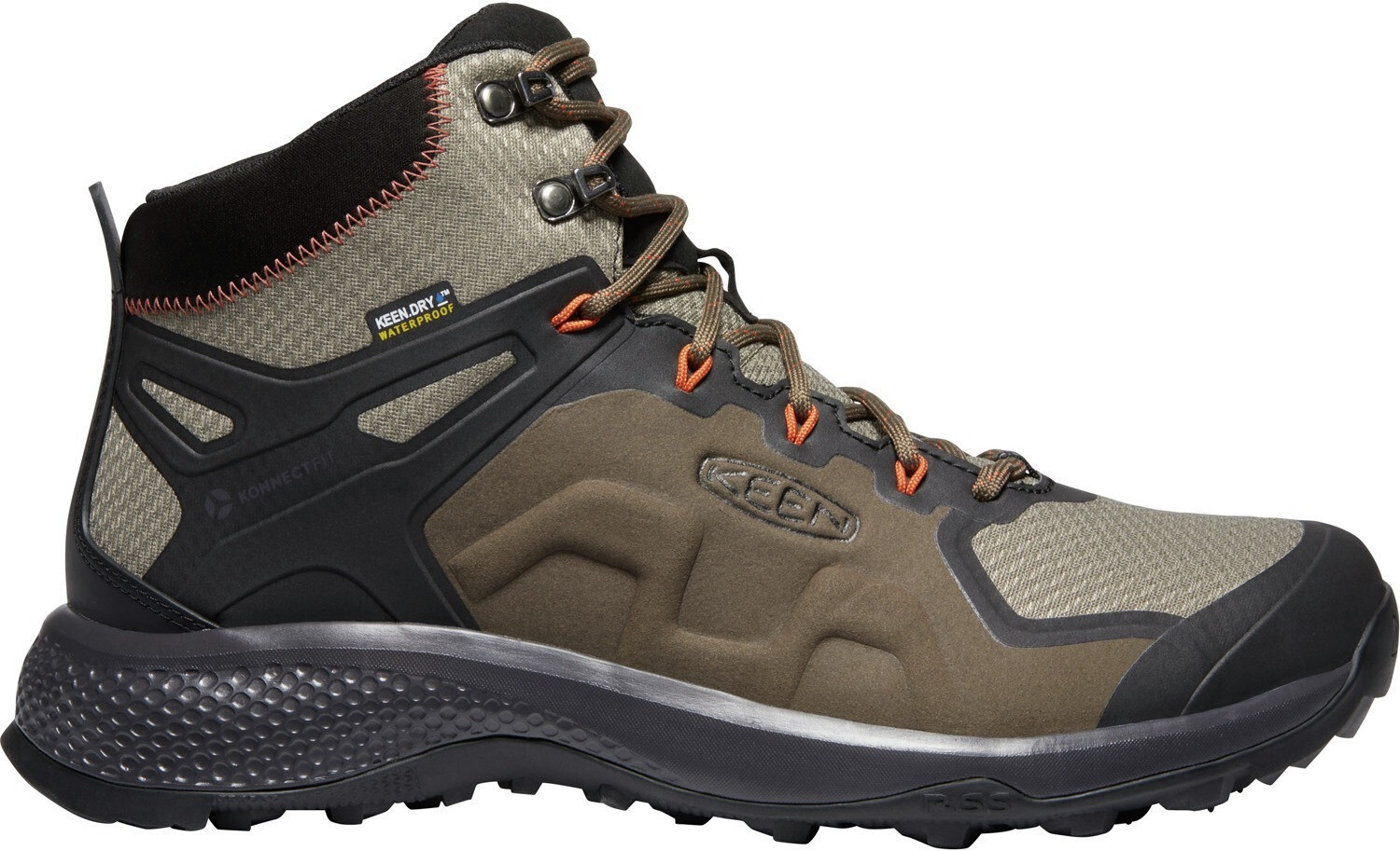 Keen Explore Waterproof Hiking Boots canteen/brindle