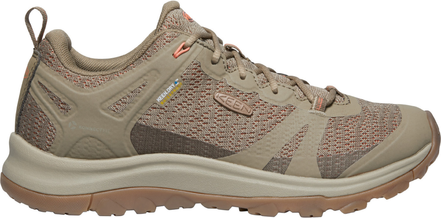 Keen Women's Terradora II Waterproof Shoe timberwolf/coral