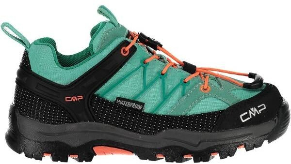 CMP Rigel Low WP Kids (3Q54554) aquamint/red fluo