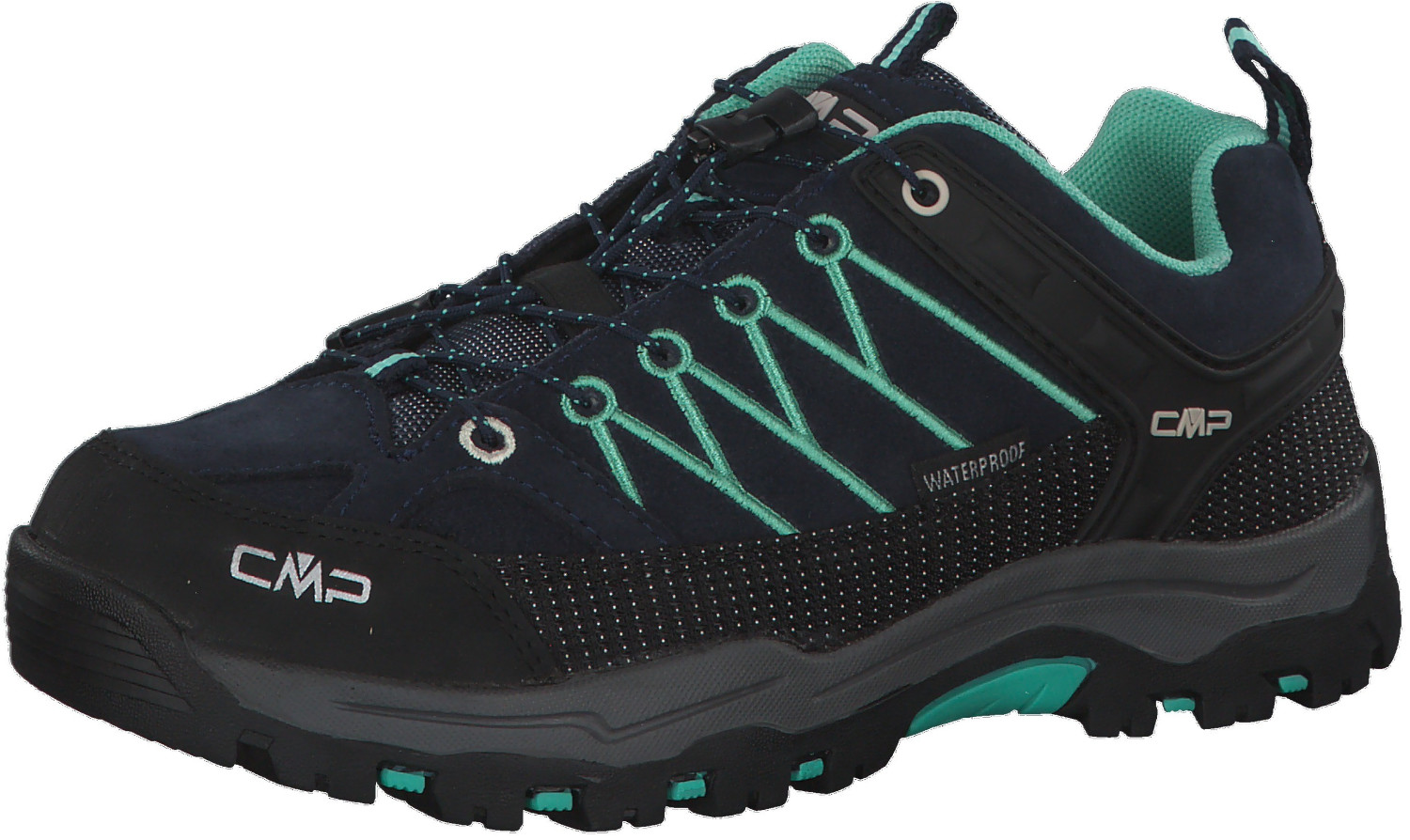 CMP Rigel Low WP Kids (3Q13244) b blue/aqua mint