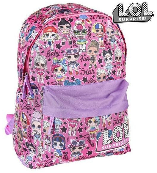 Cerdá School Backpack LOL Surprise 30x41x14 cm pink