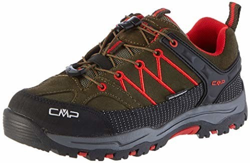 CMP Rigel Low WP Kids (3Q13244) loden/ferrari