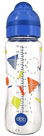 Remond Biberon verre L.O 330 ml décor géométrie