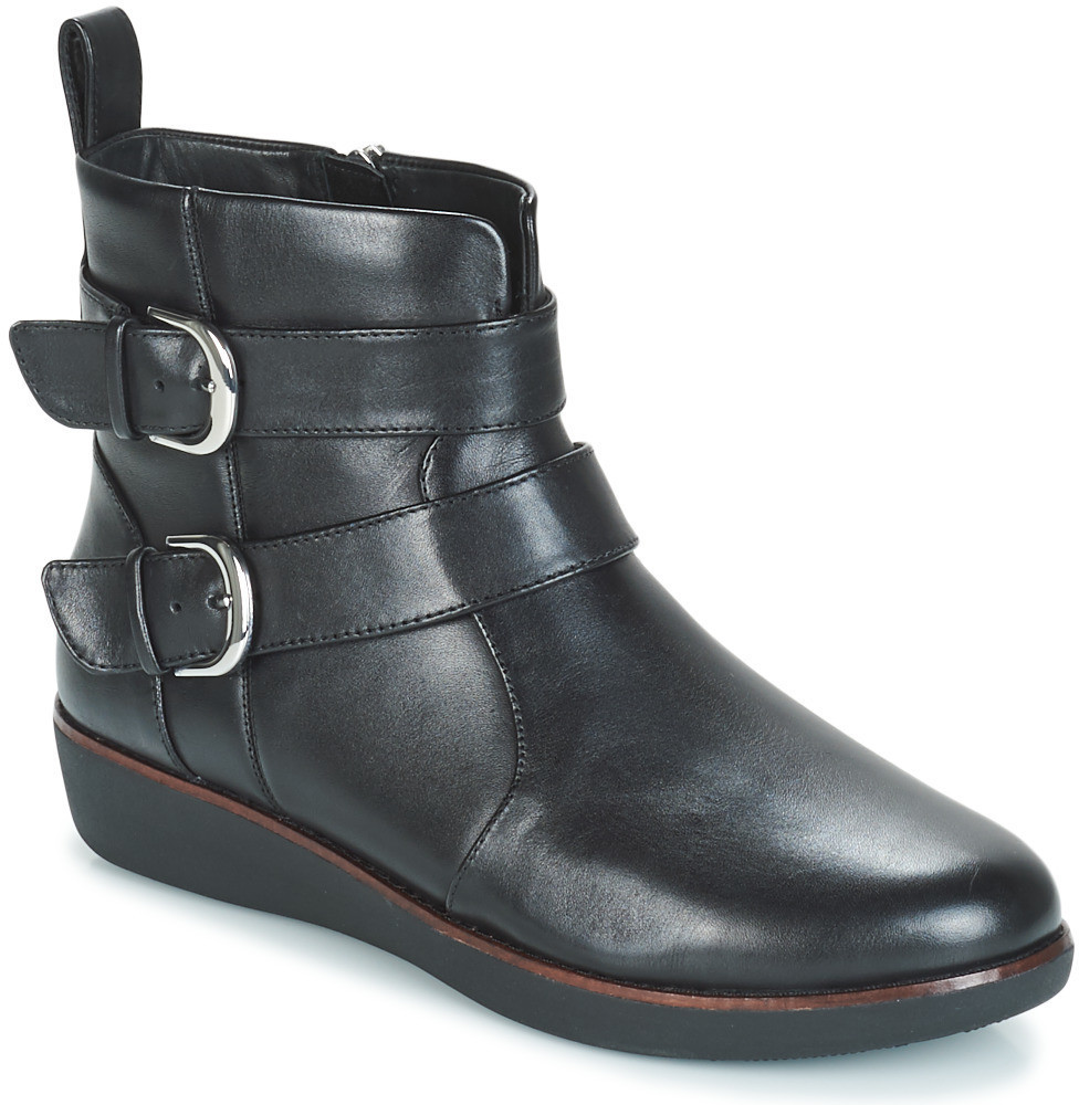 fitflop laila double buckle boots