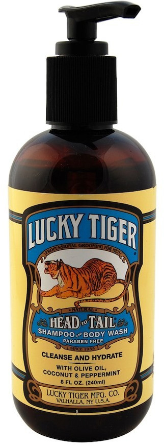 Lucky Tiger Peppermint Shampoo & Body Wash (240ml)