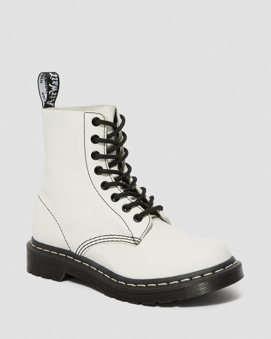 white dr martens 1460 smooth