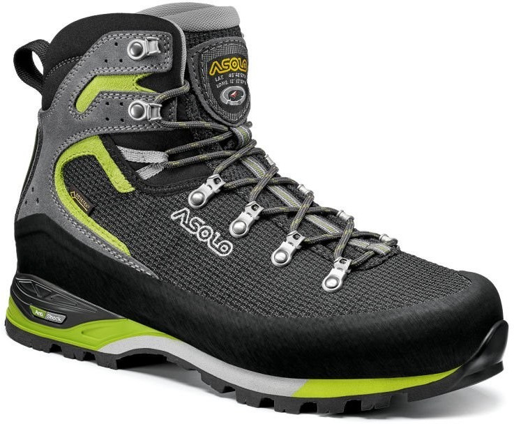 Asolo Corax GV nero/green lime