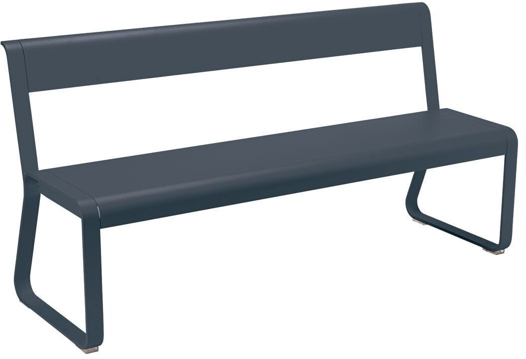 Fermob Bench with backrest Bellevie anthracite