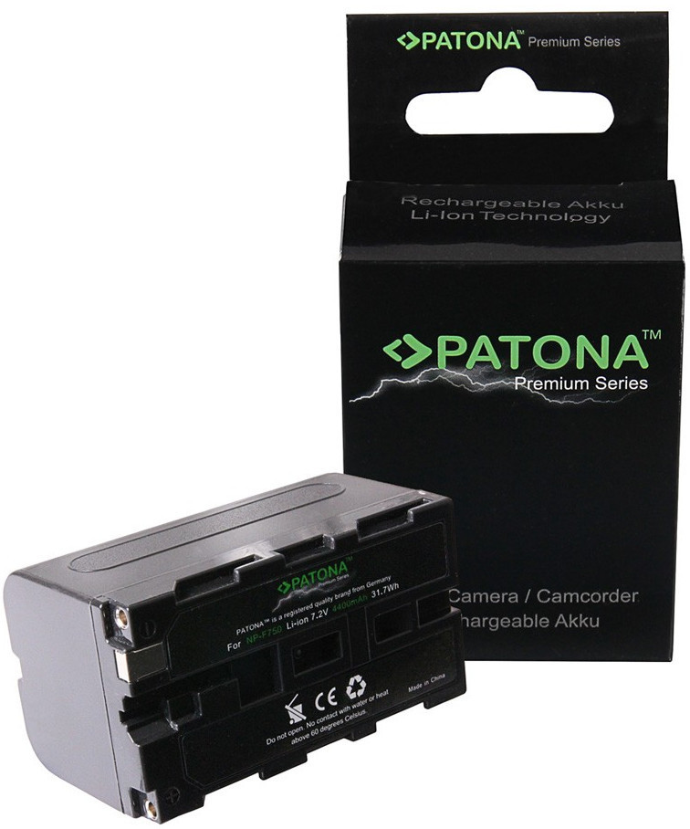 Patona Premium Battery f. Sony NP-F550 (4400 mAh)