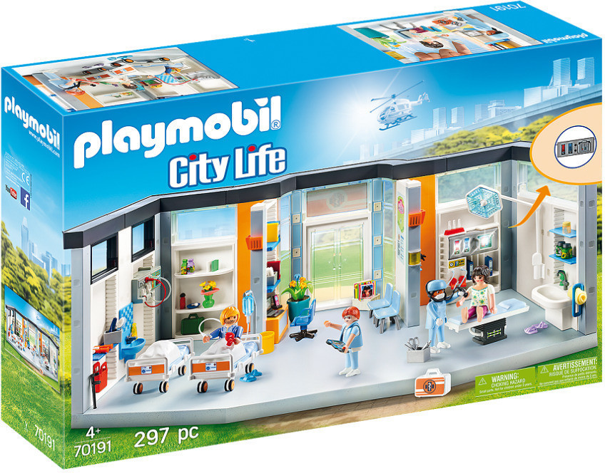 Playmobil hot sale hospital target