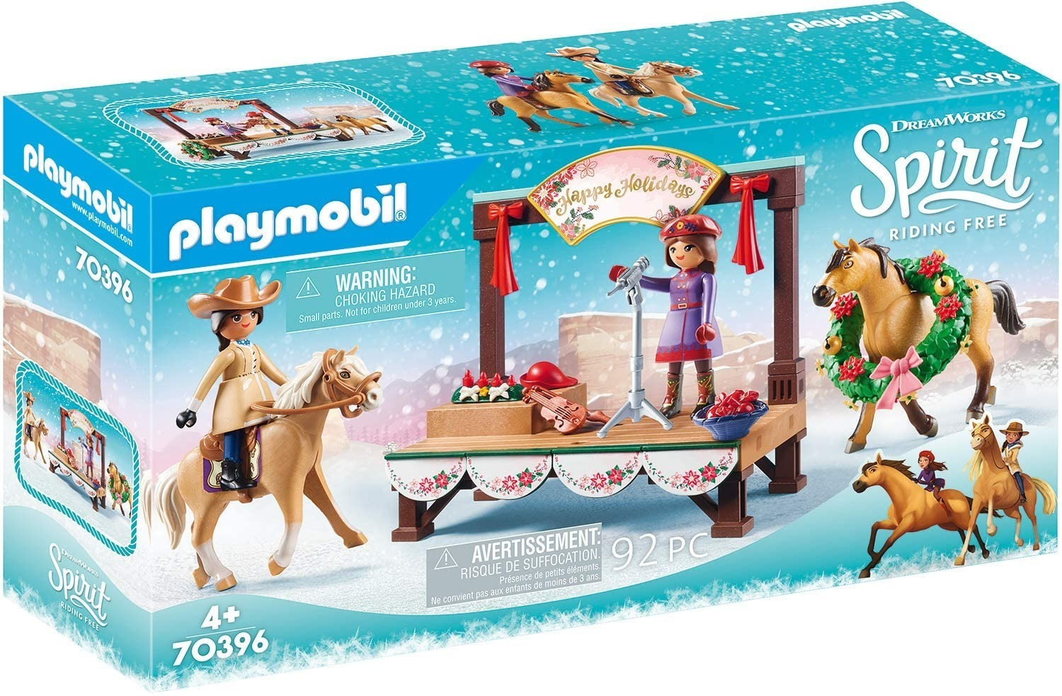 Playmobil Spirit wild und frei Weihnachtskonzert 70396 ab 8 99 Preisvergleich bei idealo