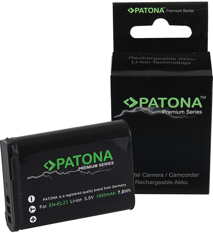 Patona Premium Battery f. Nikon EN-EL23