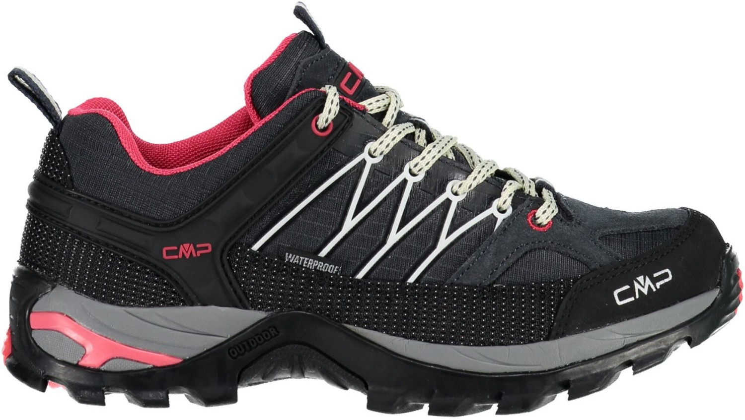 CMP Rigel Low Wp Women (3Q54456-76UC) anthracite off white