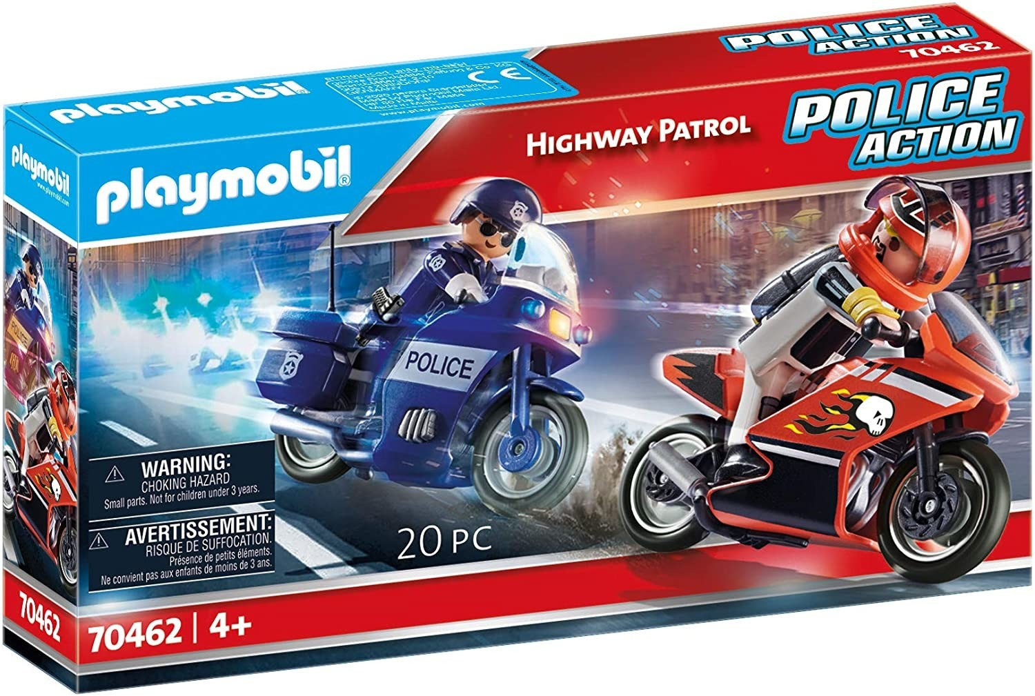 Playmobil Police Action Highway Patrol Building Set 70462