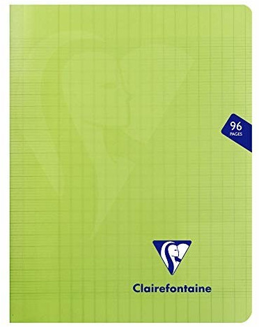 Cahier - 17x22(Cm) - Petits Carreaux - 96 Pages - Couverture En Polypro -  Sans Spirale - Clairefontaine - Calligraphe