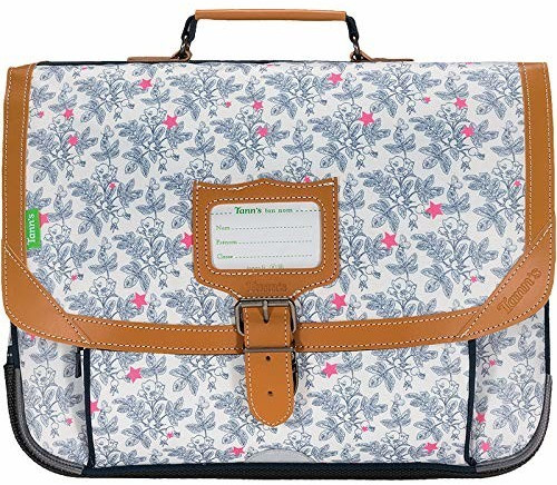 Tann's Cartable Camélia 38 cm bleu