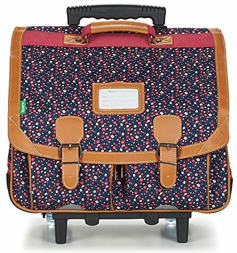 Tann's Cartable trolley Emma fleuri 41 cm