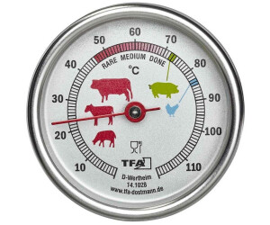 Buy TFA Dostmann BBQ Grill Smoker BBQ thermometer Stainless steel
