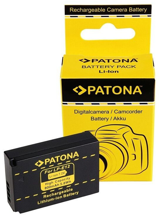 Patona Battery f. Canon LP-E12