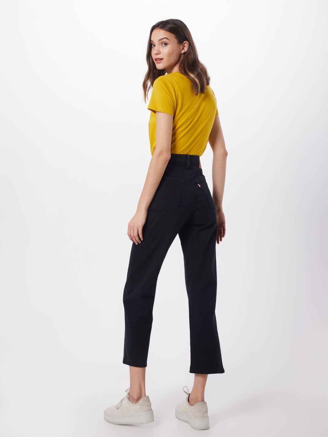 Levi's ribcage black heart top