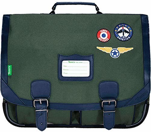Tann's Cartable Tom kaki 41 cm
