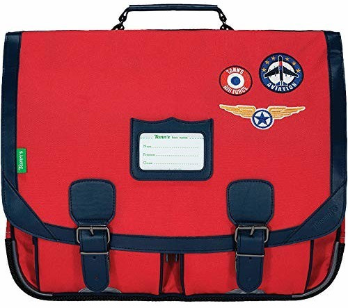 Tann's Cartable Tom rouge 41 cm