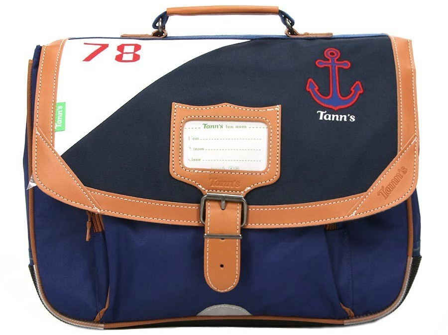 Tann's Cartable Marin bleu 35 cm