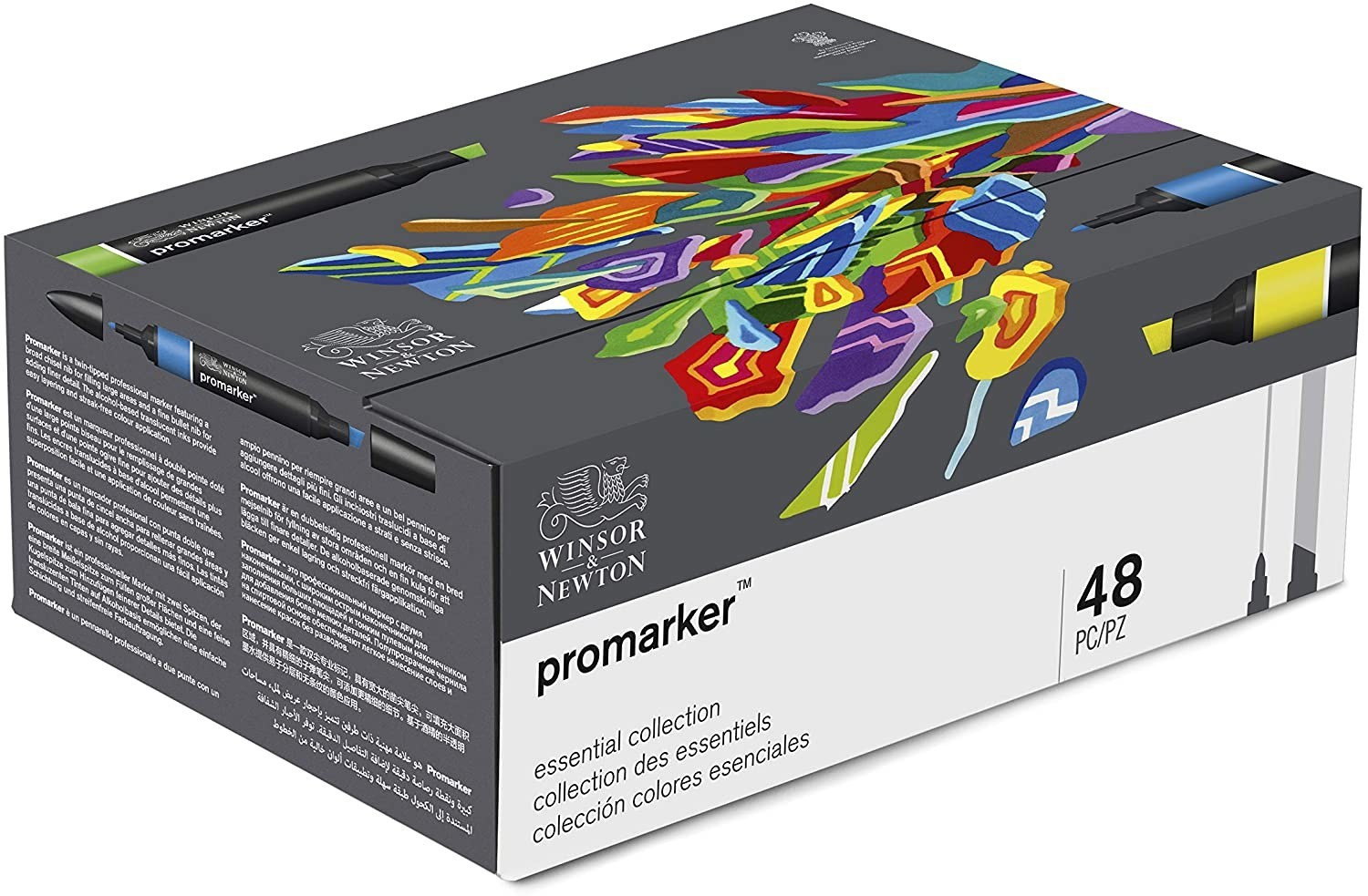 Winsor & Newton Promarker 48 Essential collection a € 101,78 (oggi)