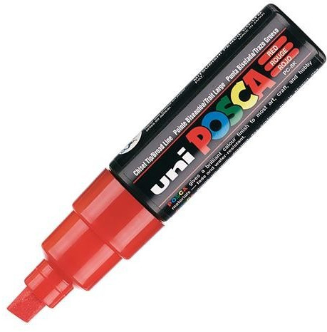 Uni Mitsubishi Pencil Posca PC-8K rouge