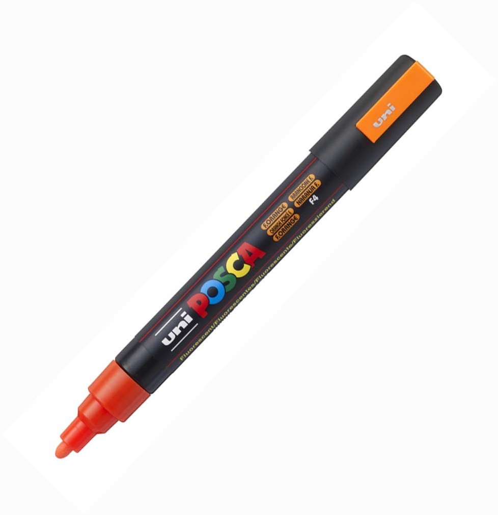 Uni Mitsubishi Pencil Posca PC-5M orange foncé fluo