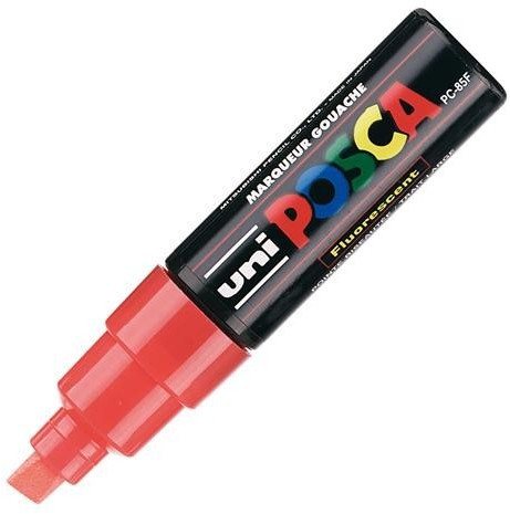 Uni Mitsubishi Pencil Posca PC-8K rouge fluo