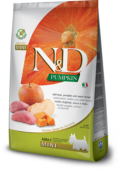 Farmina N&D Adult Mini Pumpkin& Boar 2.5kg